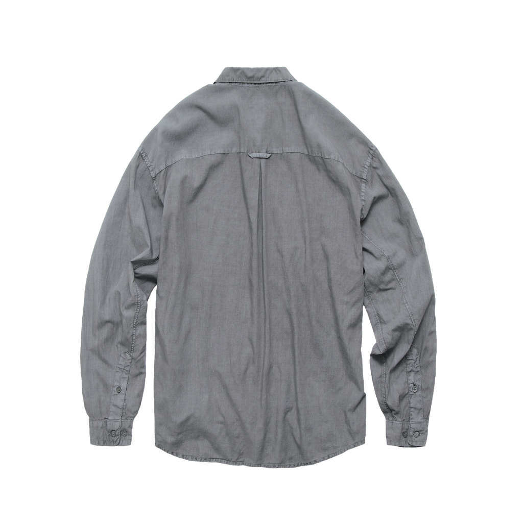 Polyteru - Tenco Loosed Shirt 2.0 (Mid Gray) product image 2 | TRAB K-Fashion Australia