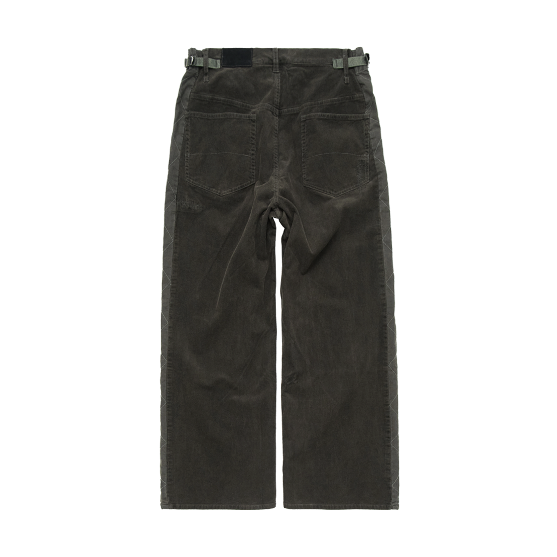 Polyteru - Rebuild Corduroy Gosima Pants (Olive Charcoal) product image 2 | TRAB K-Fashion Australia