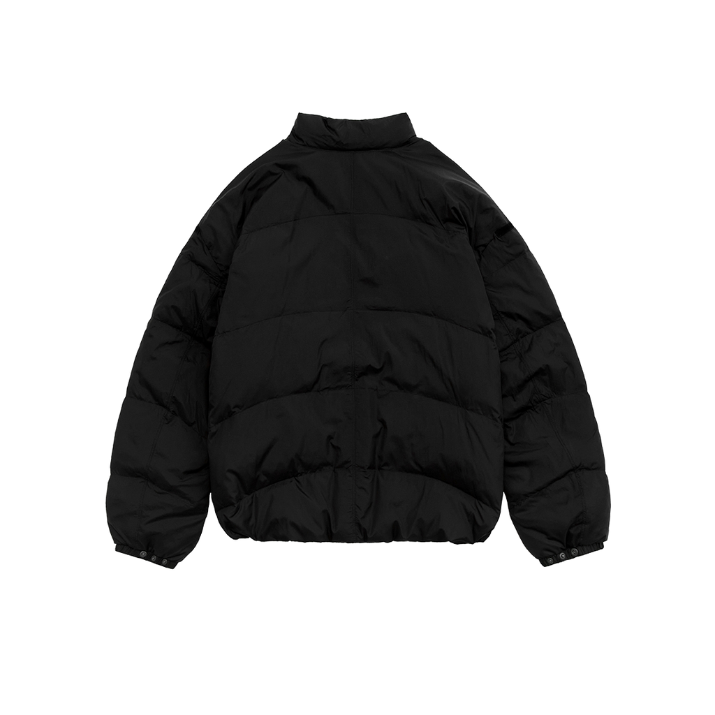 Polyteru - Micro Snap Puff Jacket (Black) product image 2 | TRAB K-Fashion Australia