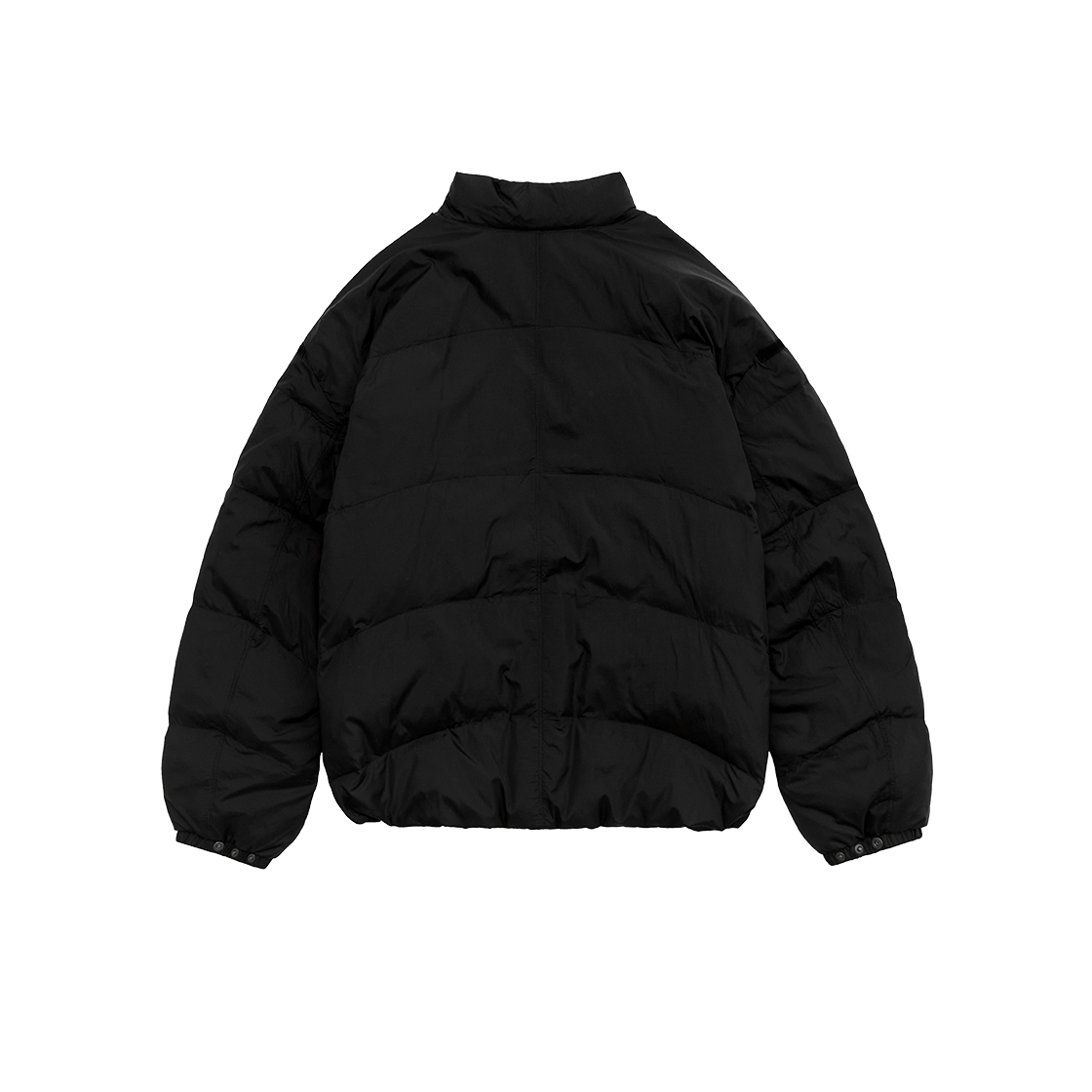 Polyteru - Micro Snap Puff Jacket (Black) product image 2 | TRAB K-Fashion Australia
