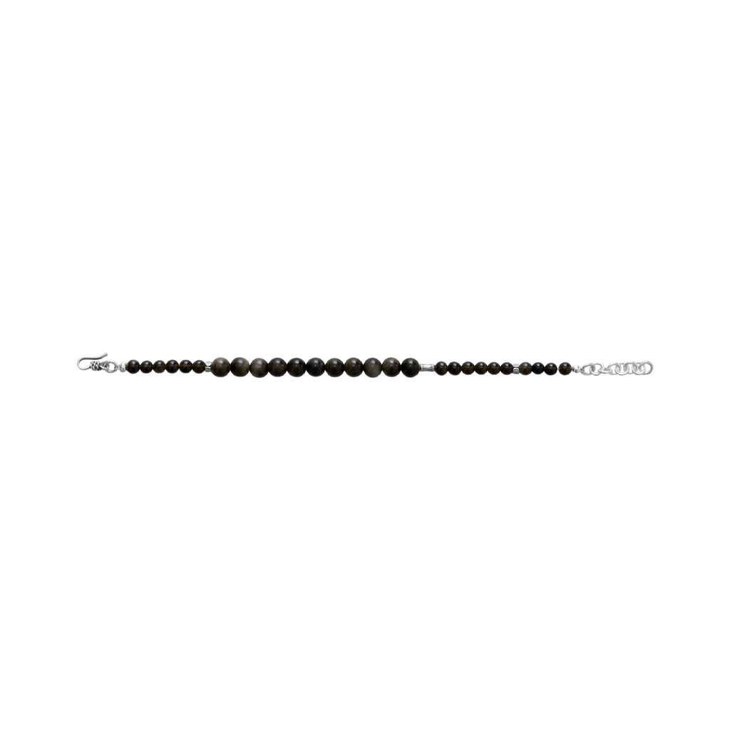 Polyteru - Beads Bracelet (Khaki Black) product image 2 | TRAB K-Fashion Australia
