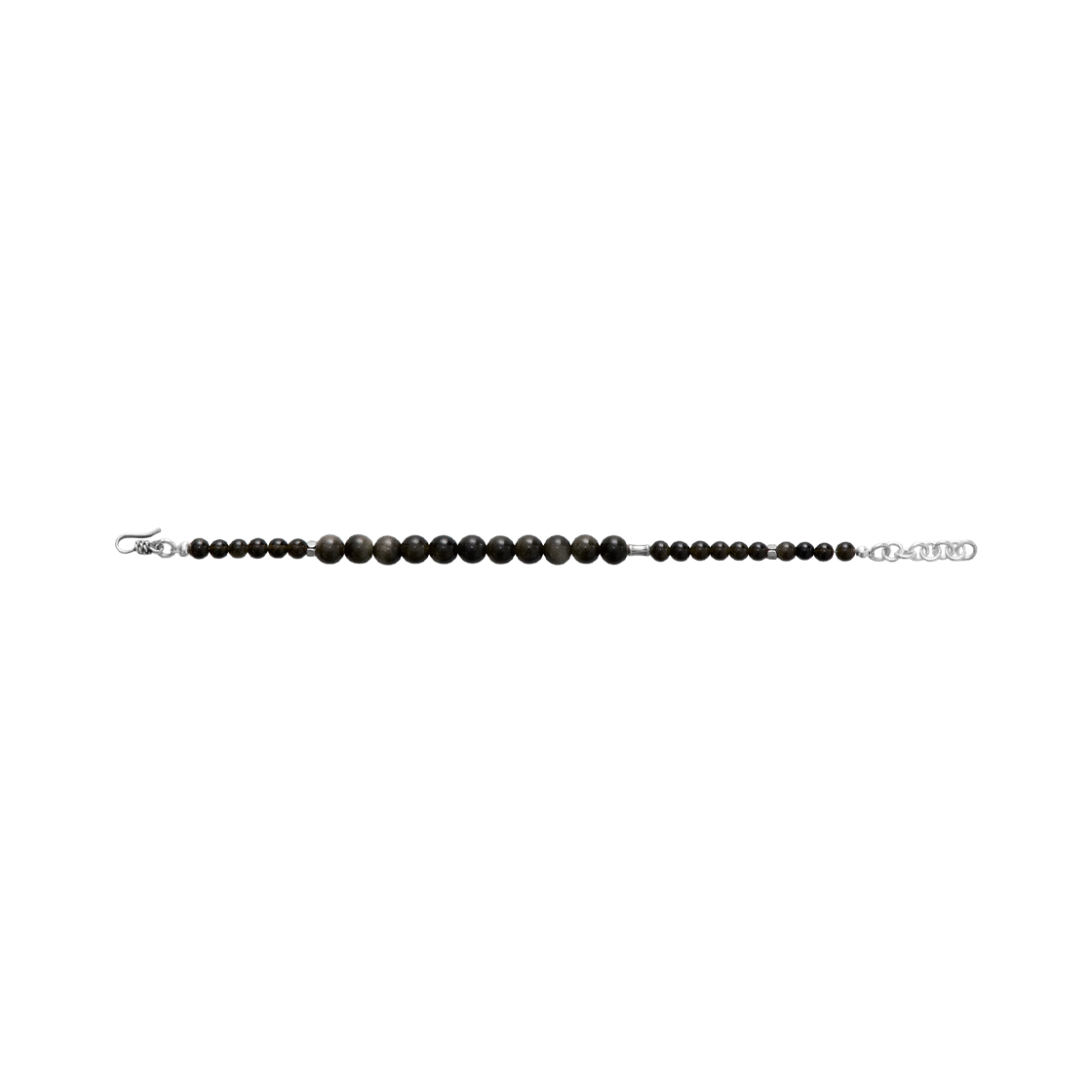 Polyteru - Beads Bracelet (Khaki Black) product image 2 | TRAB K-Fashion Australia