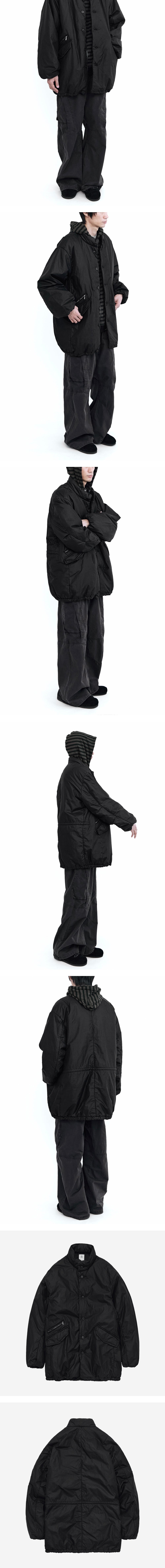 Polyteru - Pillow Parka (002 Black) product image 4 | TRAB K-Fashion Australia