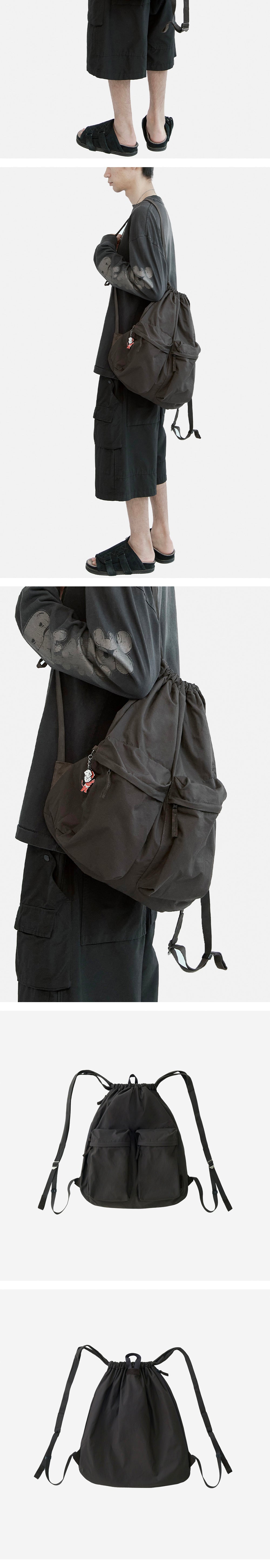 Polyteru - 2pk Draw Bag (Brown) product image 5 | TRAB K-Fashion Australia