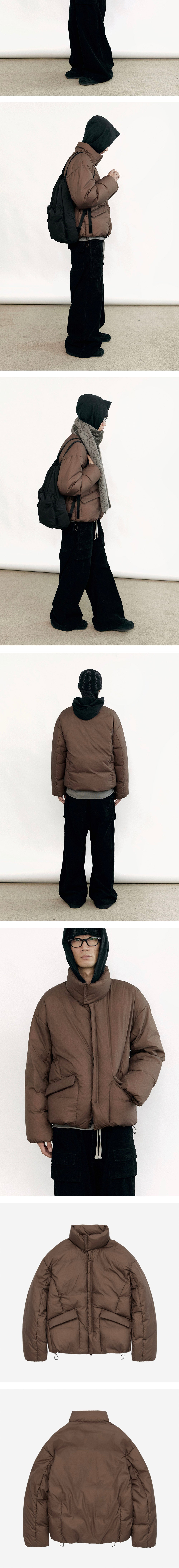 Polyteru - Harrington Down Puffer (Camel) product image 4 | TRAB K-Fashion Australia