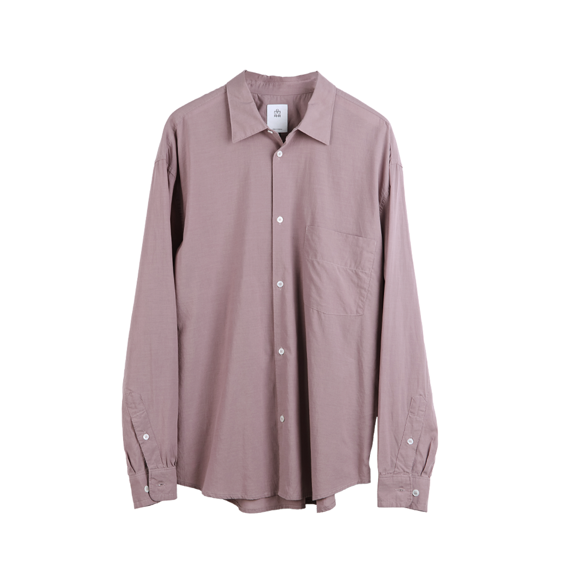 Polyteru - Tenco Loosed Shirts 2.0 Dyed (Dark Pink) product image 1 | TRAB K-Fashion Australia