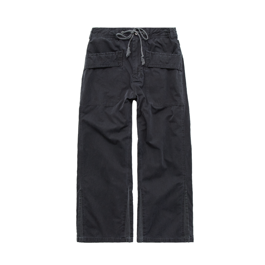 Polyteru - Para Pants Striped Dark (Charcoal Navy) product image 1 | TRAB K-Fashion Australia