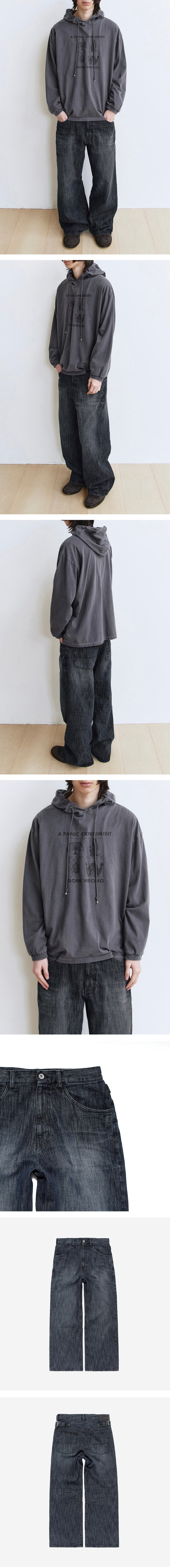 Polyteru - Aged Gosima Denim Pants (Dark Indigo) product image 3 | TRAB K-Fashion Australia
