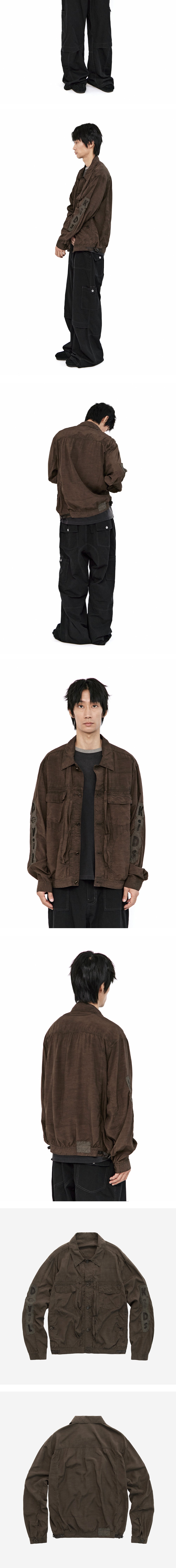 Polyteru - x Hot Stuff Rayon Trucker (Brown) product image 4 | TRAB K-Fashion Australia