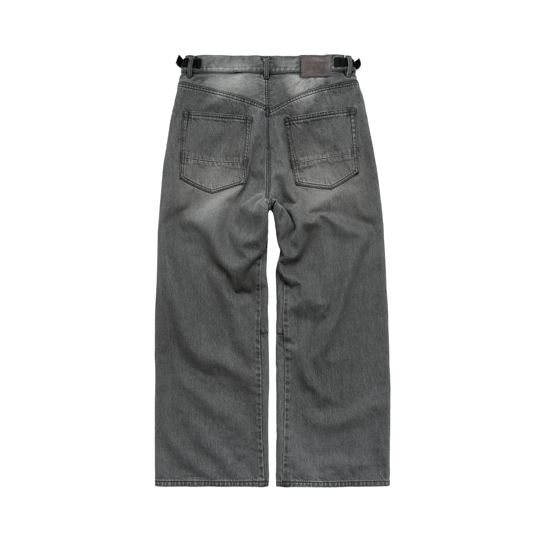 Polyteru - Gosima Denim Pants (Dirty Gray) product image 2 | TRAB K-Fashion Australia