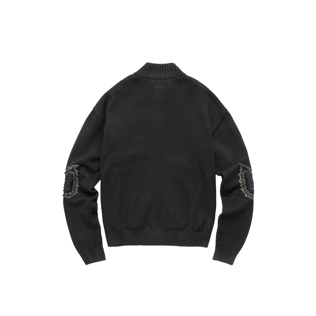 Polyteru - Track Knit Zip (Up Charcoal) product image 2 | TRAB K-Fashion Australia