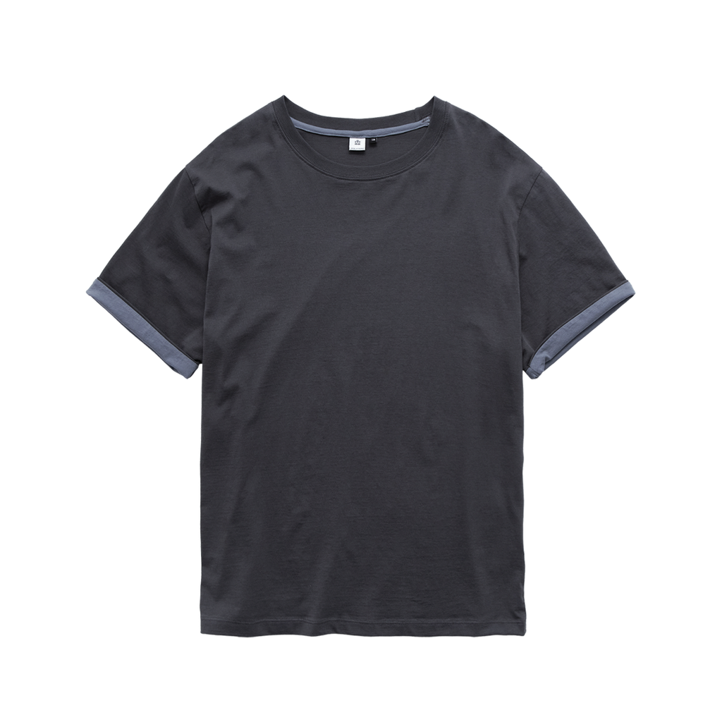 Polyteru - Rolling Tee (Charcoal/Blue) product image 2 | TRAB K-Fashion Australia