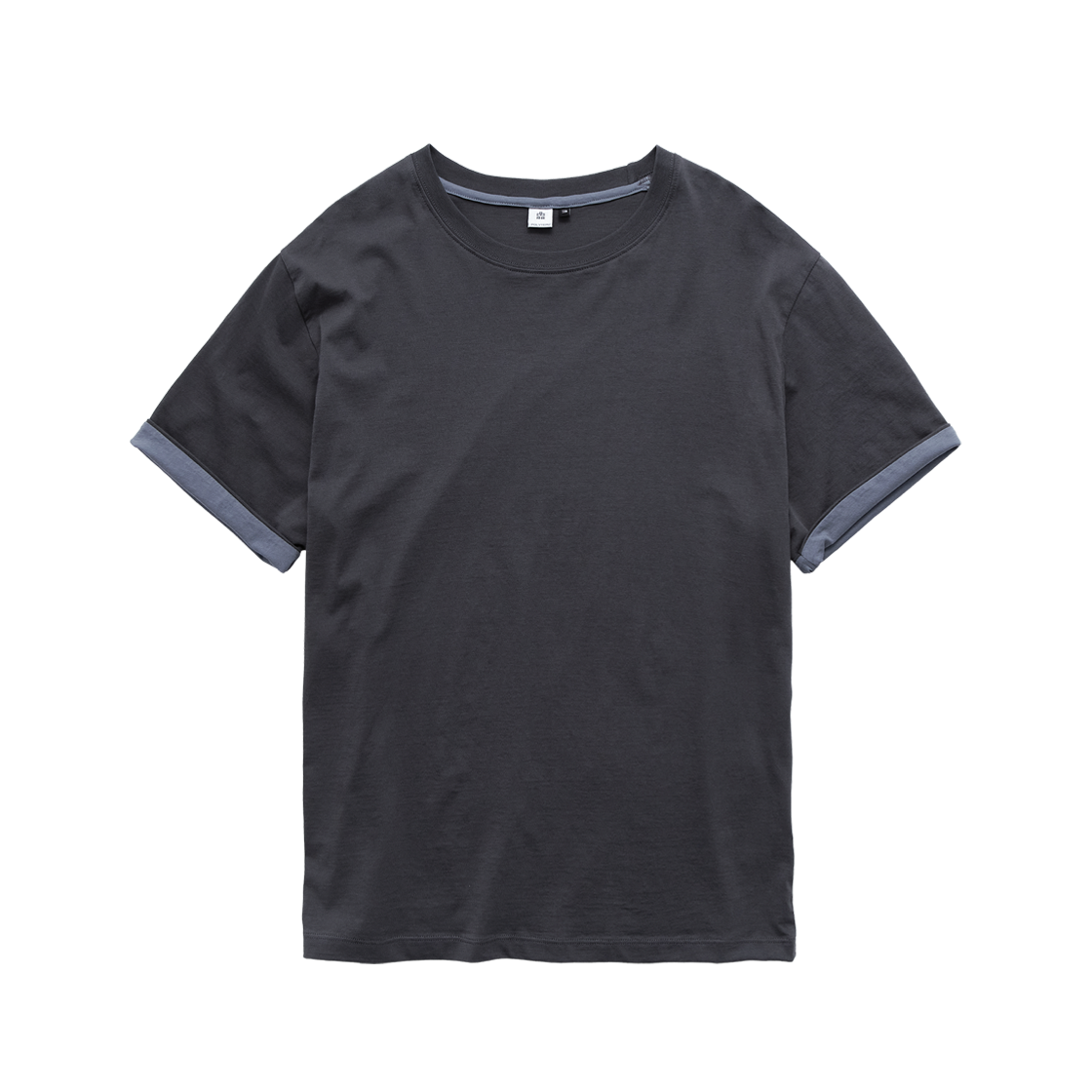 Polyteru - Rolling Tee (Charcoal/Blue) product image 2 | TRAB K-Fashion Australia
