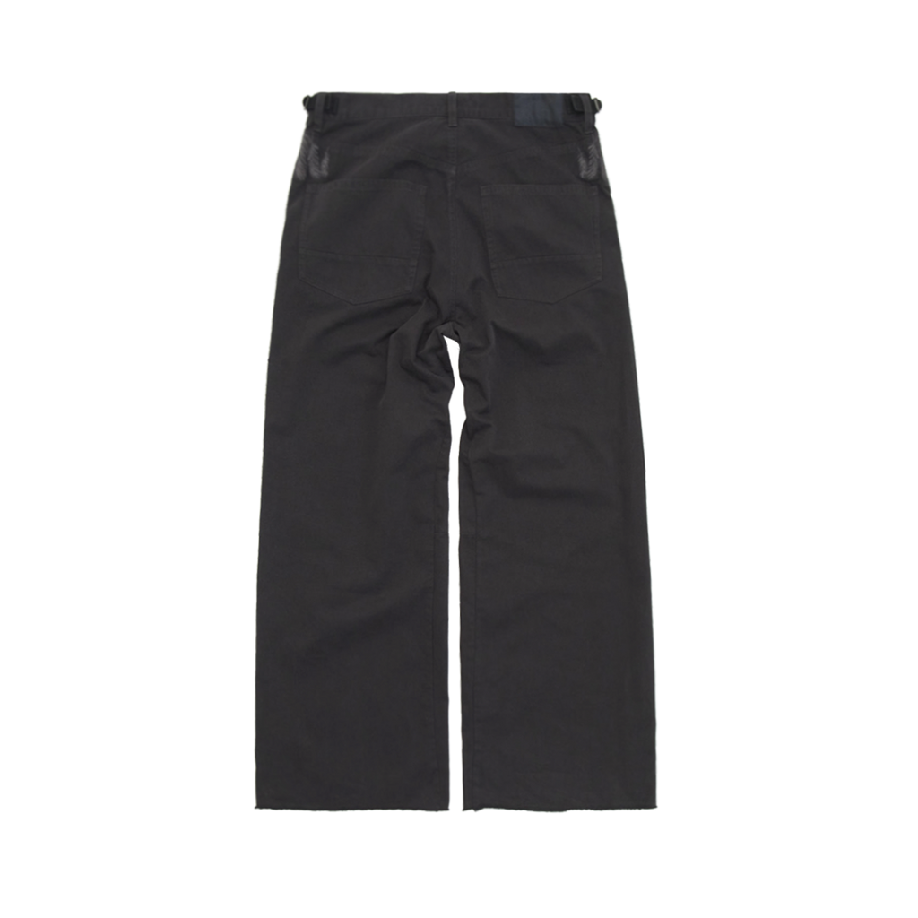 Polyteru - 1011 Feather Gosima Pants (Deep Charcoal) product image 2 | TRAB K-Fashion Australia