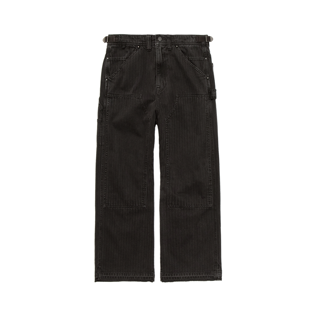Polyteru - HBT Double Knee Pants Washed (Dark Brown) product image 1 | TRAB K-Fashion Australia