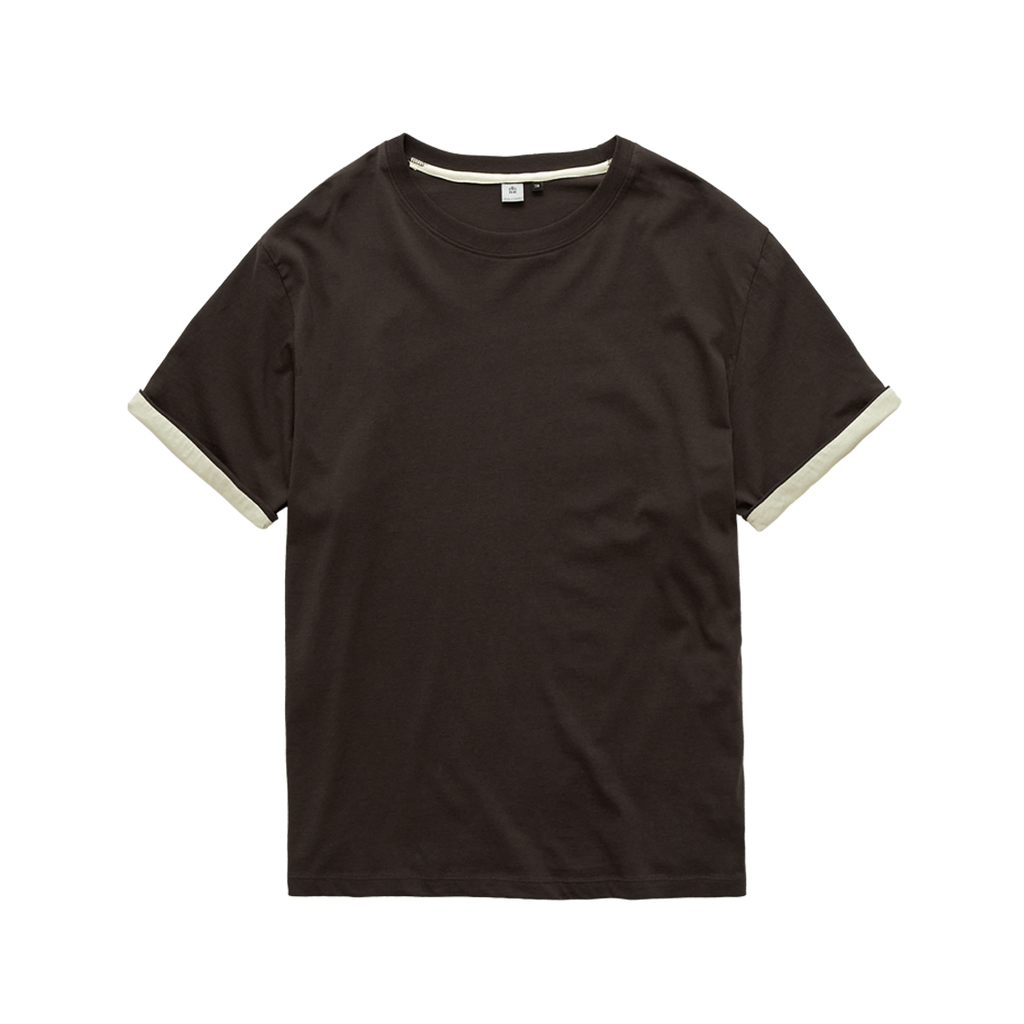 Polyteru - Rolling Tee (Brown/Lemon) product image 2 | TRAB K-Fashion Australia