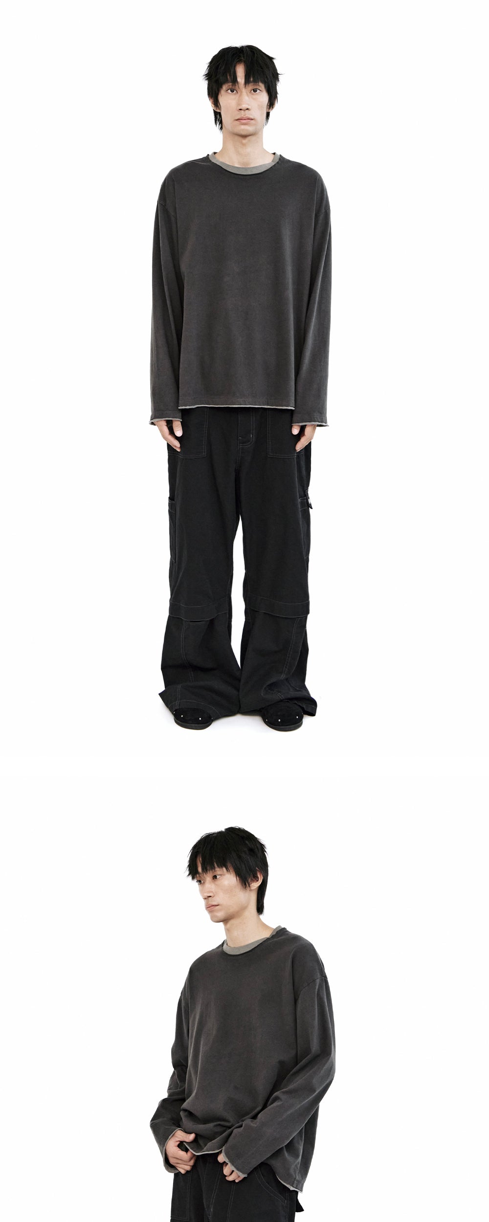 Polyteru - Middle Pants (2.0 Black) product image 3 | TRAB K-Fashion Australia