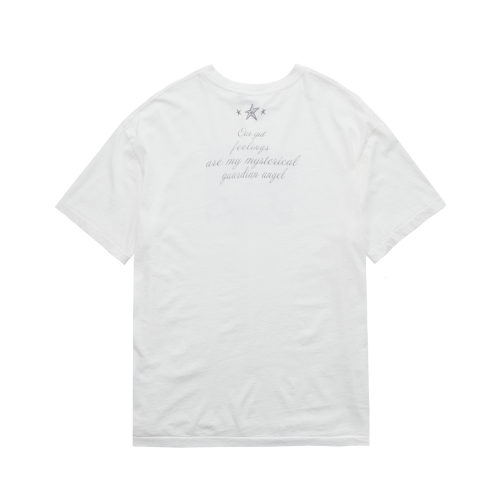 Polyteru - HANK 1/2 Graphic T-Shirt 'Starmie' (White) product image 2 | TRAB K-Fashion Australia