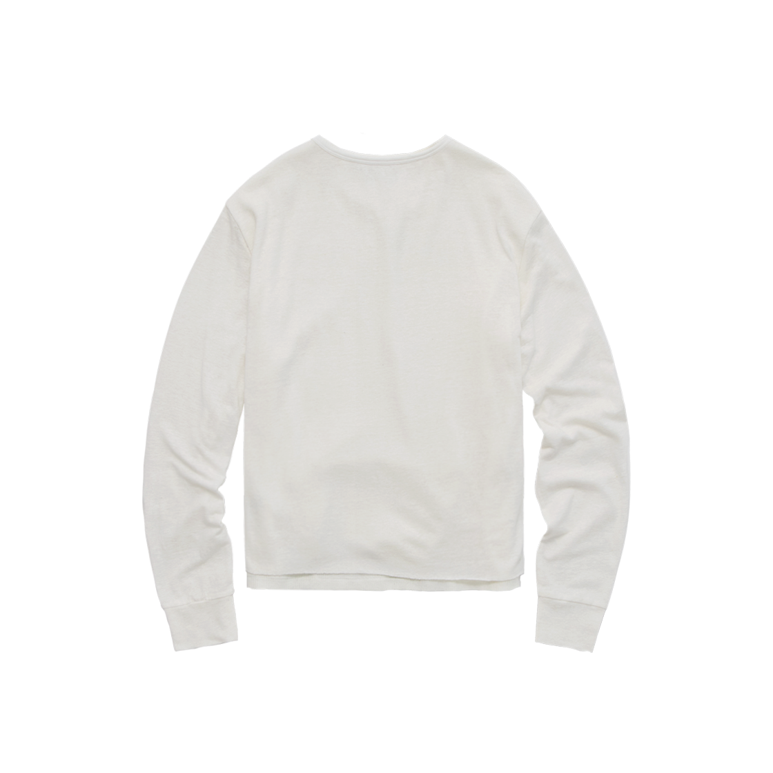 Polyteru - Root Neck Cropped Long Sleeves (Used White) product image 2 | TRAB K-Fashion Australia