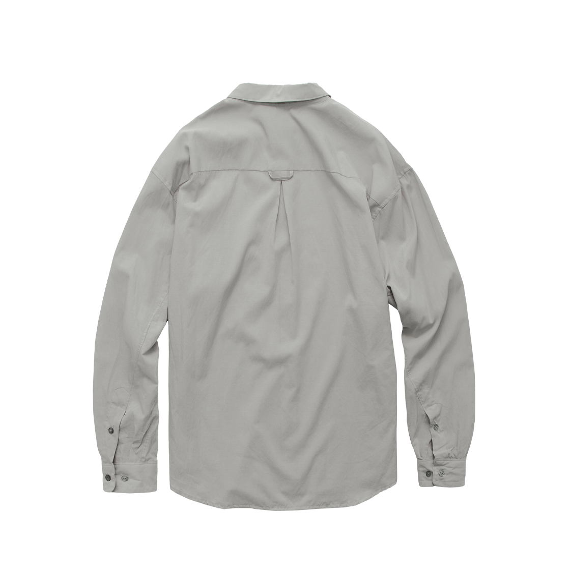 Polyteru - Tenco Loosed Shirt 2.0 (Washed Gray) product image 2 | TRAB K-Fashion Australia