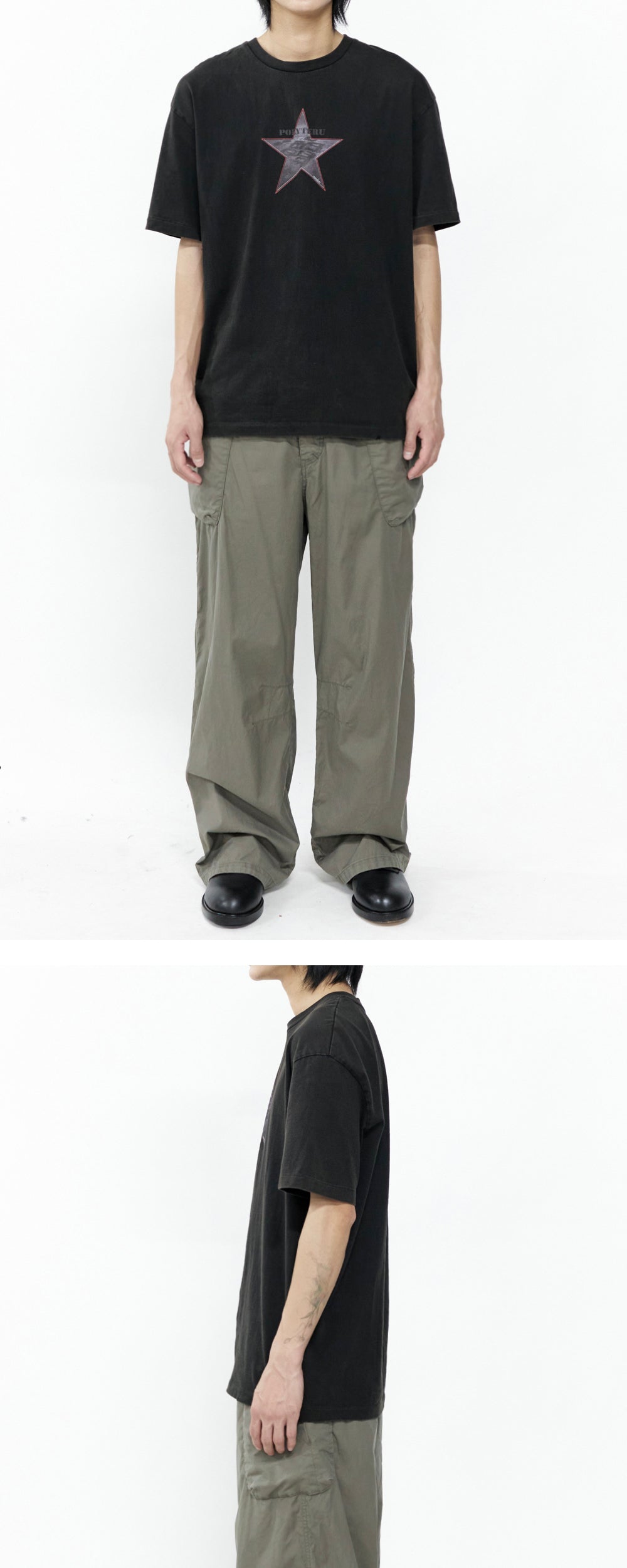 Polyteru - Dell Cargo Pants Used (Olive Gray) product image 3 | TRAB K-Fashion Australia