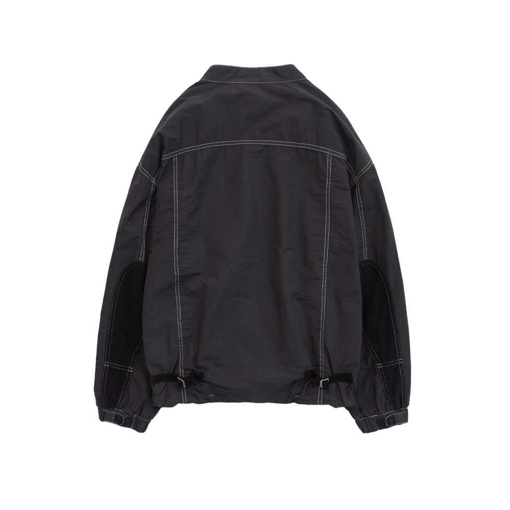 Polyteru - Motorcycle Blouson (Charcoal) product image 2 | TRAB K-Fashion Australia