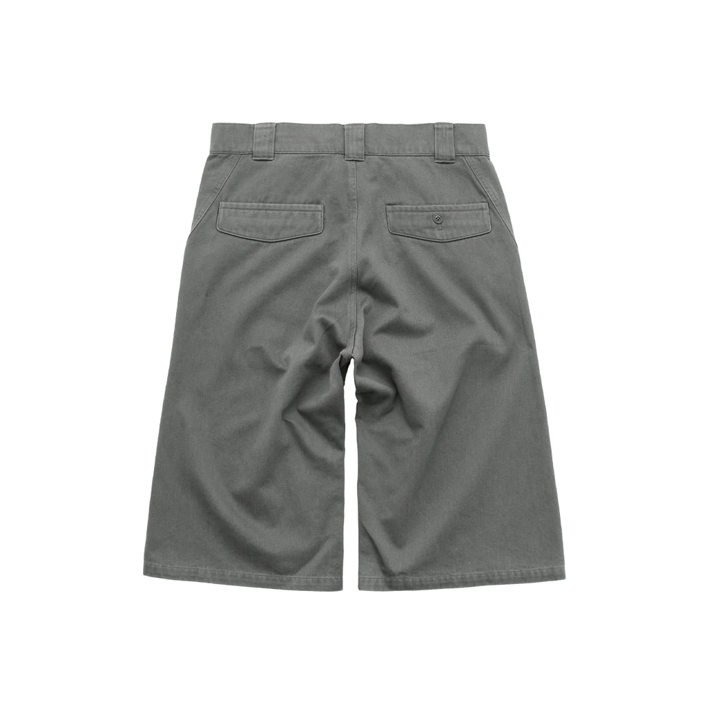 Polyteru - Half Slash Officer Pants (Khaki Gray) product image 2 | TRAB K-Fashion Australia