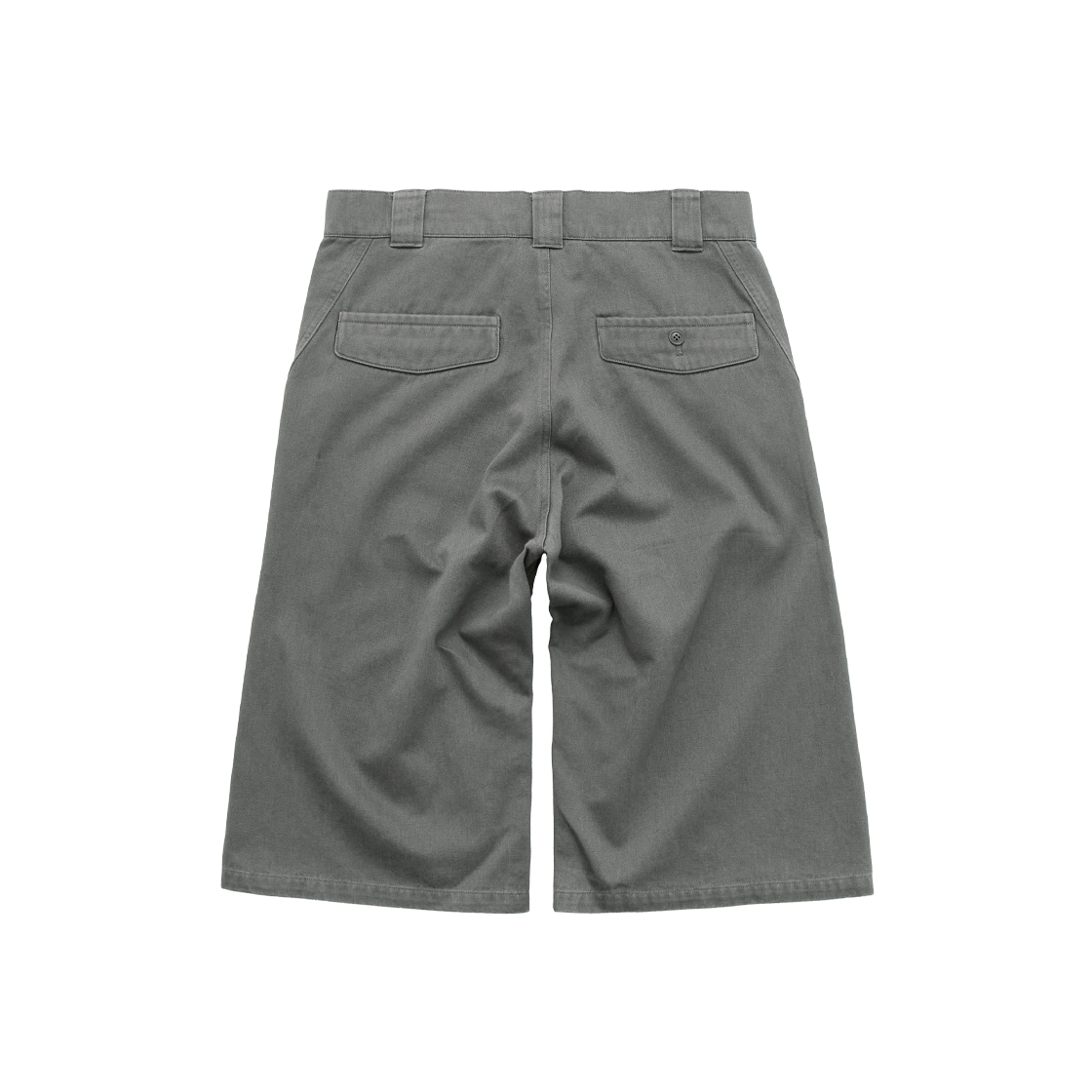 Polyteru - Half Slash Officer Pants (Khaki Gray) product image 2 | TRAB K-Fashion Australia