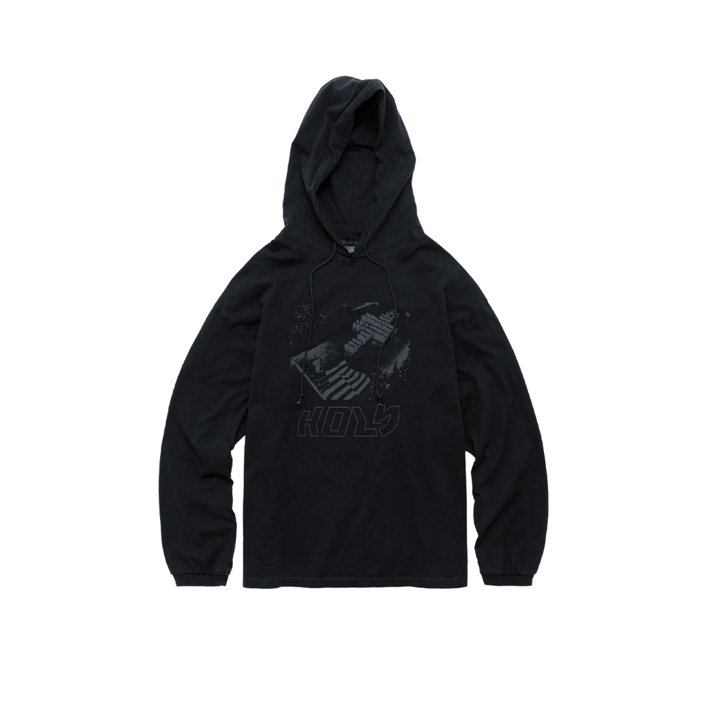 Polyteru - Graphic Hooded Long Sleeves (Holy Ink) product image 1 | TRAB K-Fashion Australia