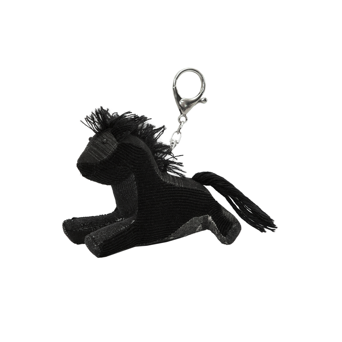 Polyteru - Lucky Horse (Keyring Black) product image 1 | TRAB K-Fashion Australia
