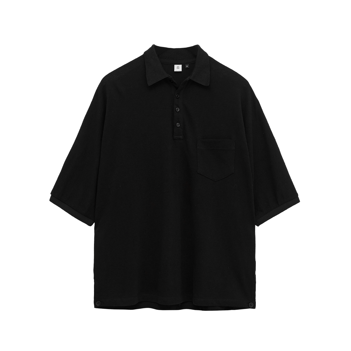 Polyteru - Loosed PK Tee (Black) product image 1 | TRAB K-Fashion Australia