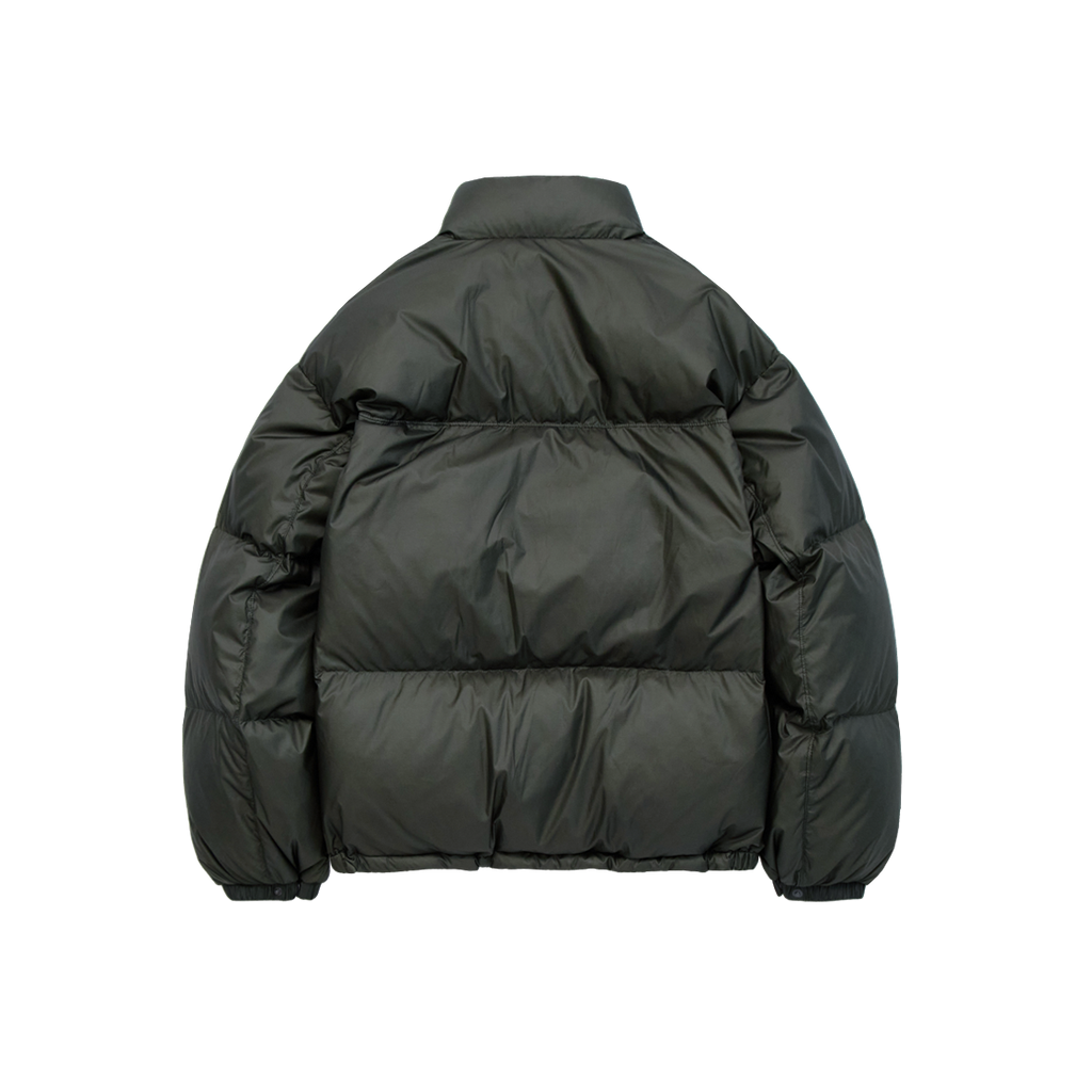 Polyteru - Button Puffer Jacket (Khaki Green) product image 2 | TRAB K-Fashion Australia