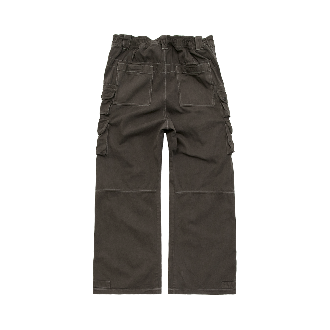 Polyteru - Vintage Multi Cargo Pants (Khaki Beige) product image 2 | TRAB K-Fashion Australia