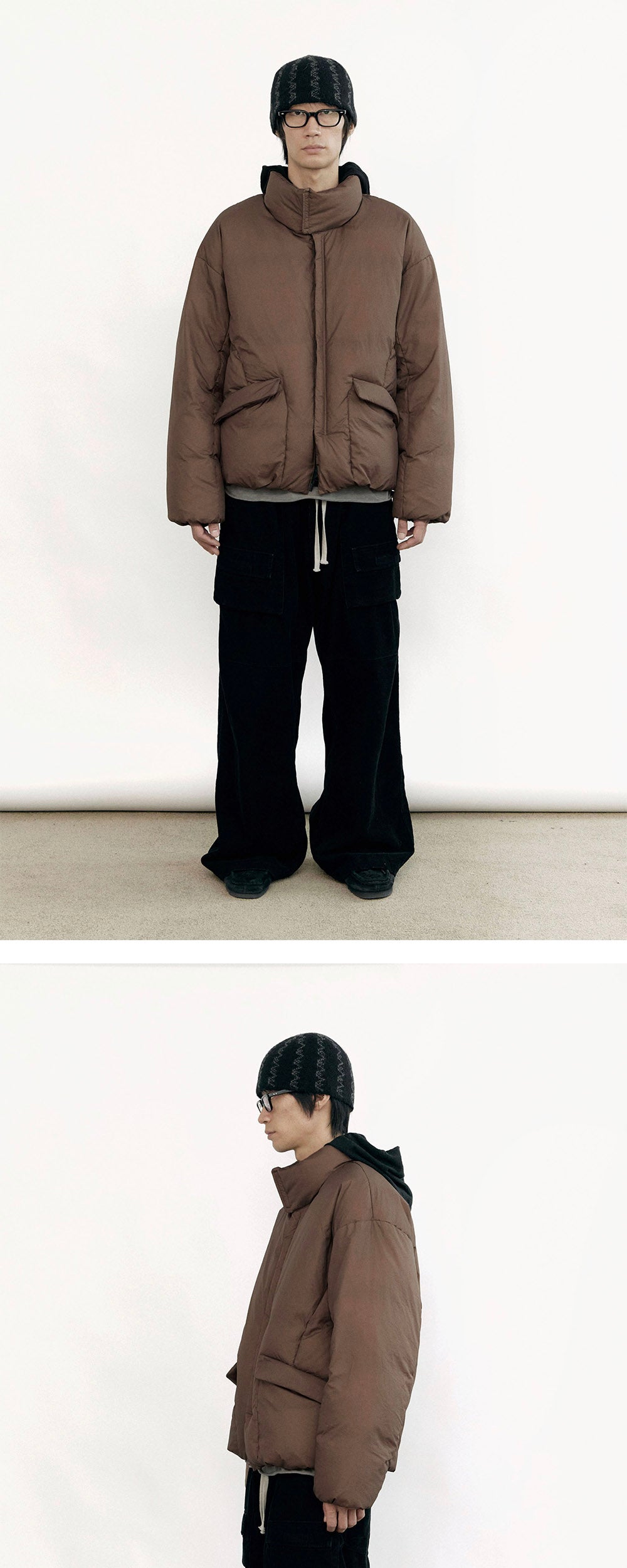 Polyteru - Harrington Down Puffer (Camel) product image 3 | TRAB K-Fashion Australia