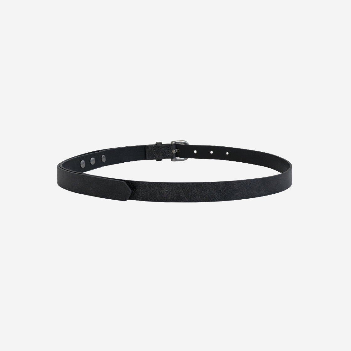 Polyteru - Leather Belt Black 001 (Plain) product image 1 | TRAB K-Fashion Australia