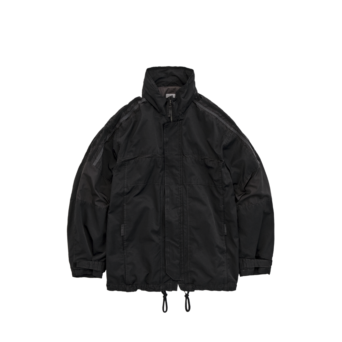 Polyteru - Old School Track Parka (Black) product image 3 | TRAB K-Fashion Australia