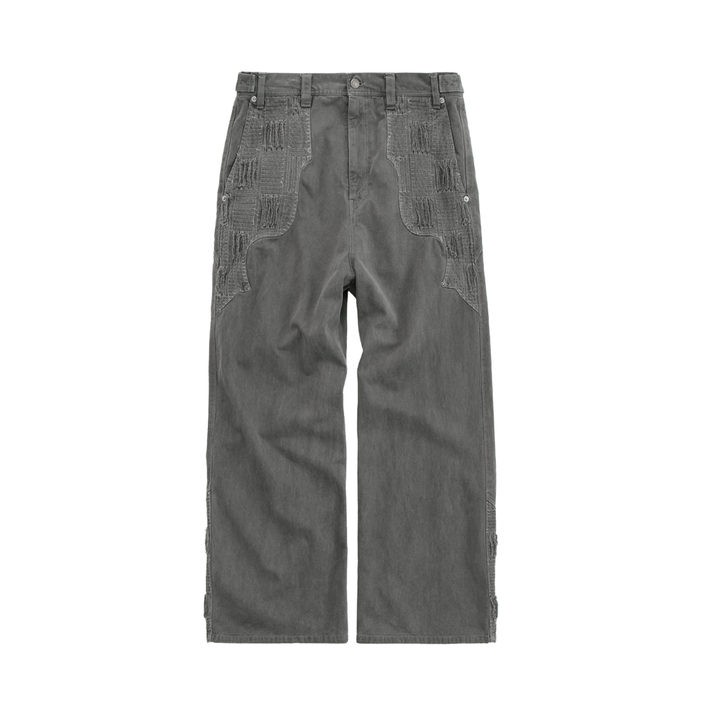 Polyteru - 1011 Western Boro Pants (Khaki Gray) product image 1 | TRAB K-Fashion Australia