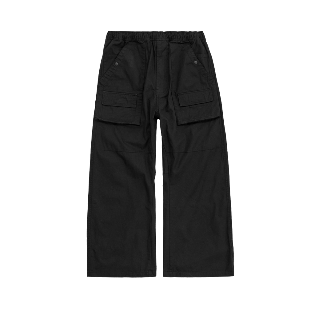 Polyteru - Front Cargo Pants (1.2v Black) product image 1 | TRAB K-Fashion Australia