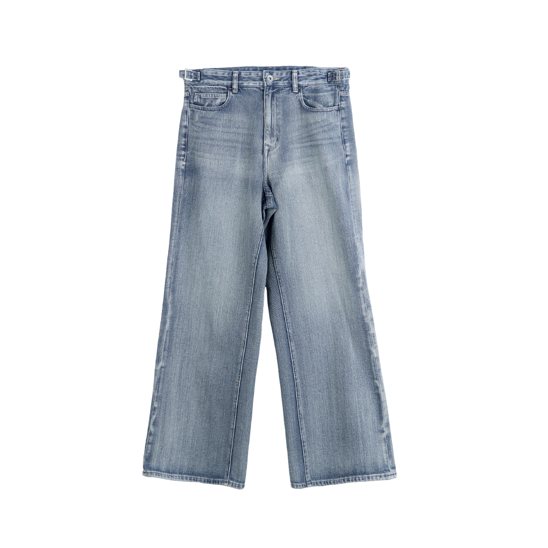 Polyteru - Brushed Uncle Cut Jeans (Blue) product image 1 | TRAB K-Fashion Australia