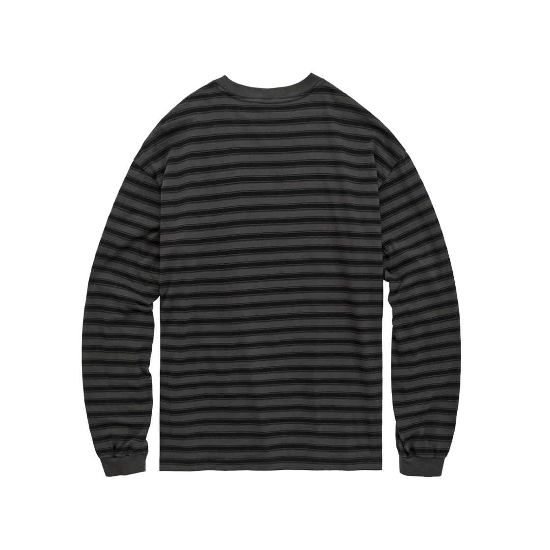 Polyteru - Striped Long Sleeve (Charcoal) product image 2 | TRAB K-Fashion Australia