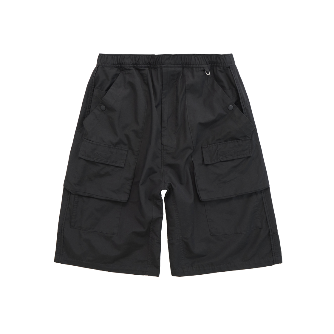 Polyteru - Front Cargo 1/2 Pants (Black) product image 1 | TRAB K-Fashion Australia