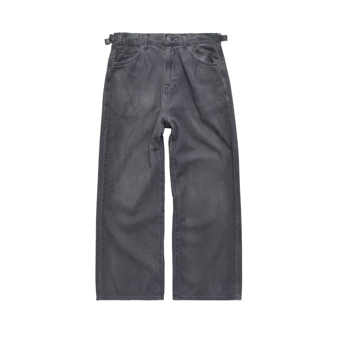 Polyteru - Coated Gosima Denim Pants 1% (Blue Charcoal) product image 1 | TRAB K-Fashion Australia