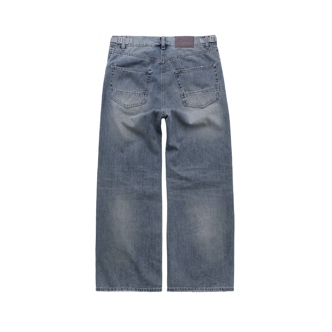 Polyteru - Gosima Denim Pants Knee Patch 1.2V (Vintage Blue) product image 2 | TRAB K-Fashion Australia