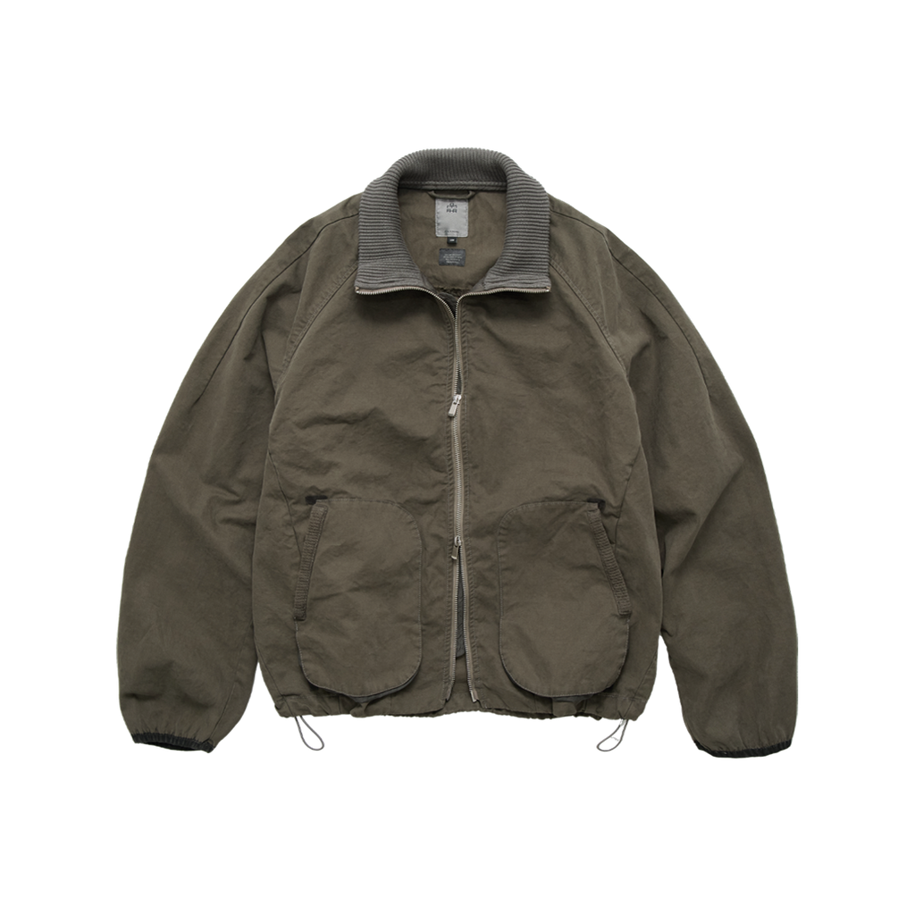 Polyteru - Rib Jacket (Deep Beige) product image 1 | TRAB K-Fashion Australia