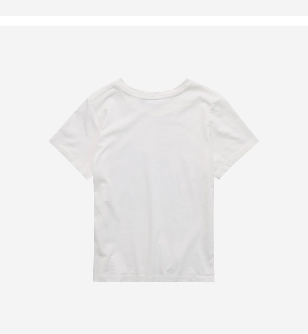 Polyteru - HANK Cat 1/2 Tee (White) product image 4 | TRAB K-Fashion Australia