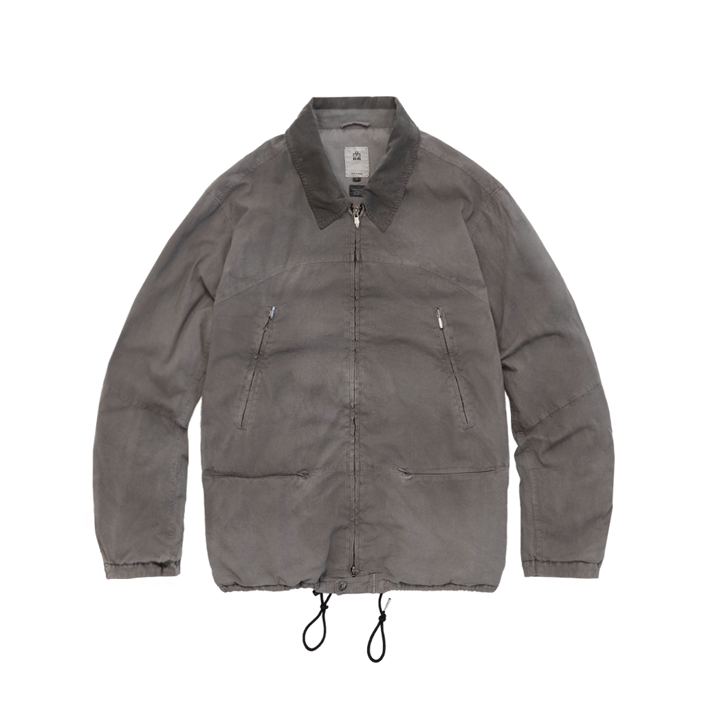 Polyteru - 5 Zip Jacket (Gray Beige) product image 1 | TRAB K-Fashion Australia