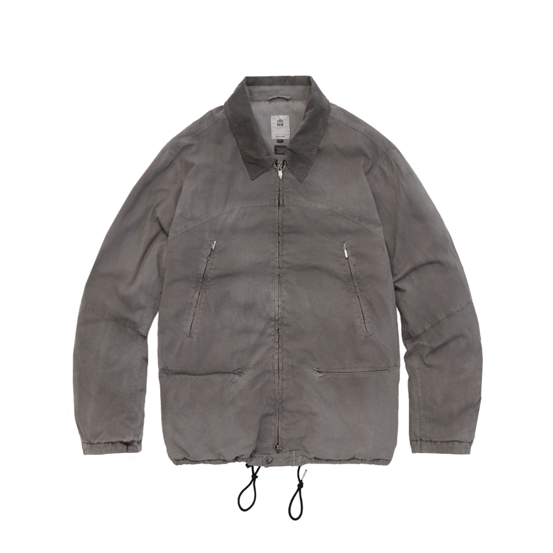 Polyteru - 5 Zip Jacket (Gray Beige) product image 1 | TRAB K-Fashion Australia