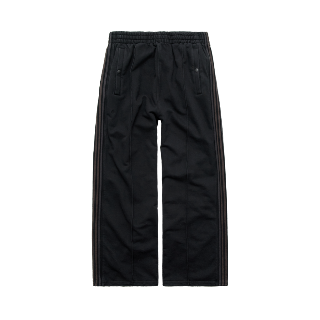 Polyteru - Loosed Track Pants (Black/Purple Brown) product image 1 | TRAB K-Fashion Australia