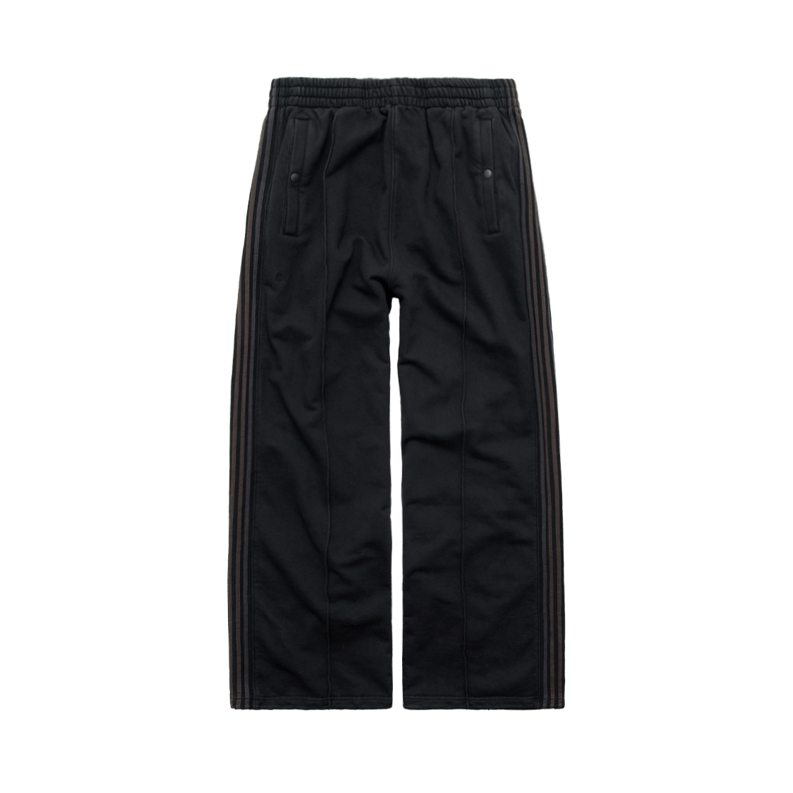 Polyteru - Loosed Track Pants (Black/Purple Brown) product image 1 | TRAB K-Fashion Australia