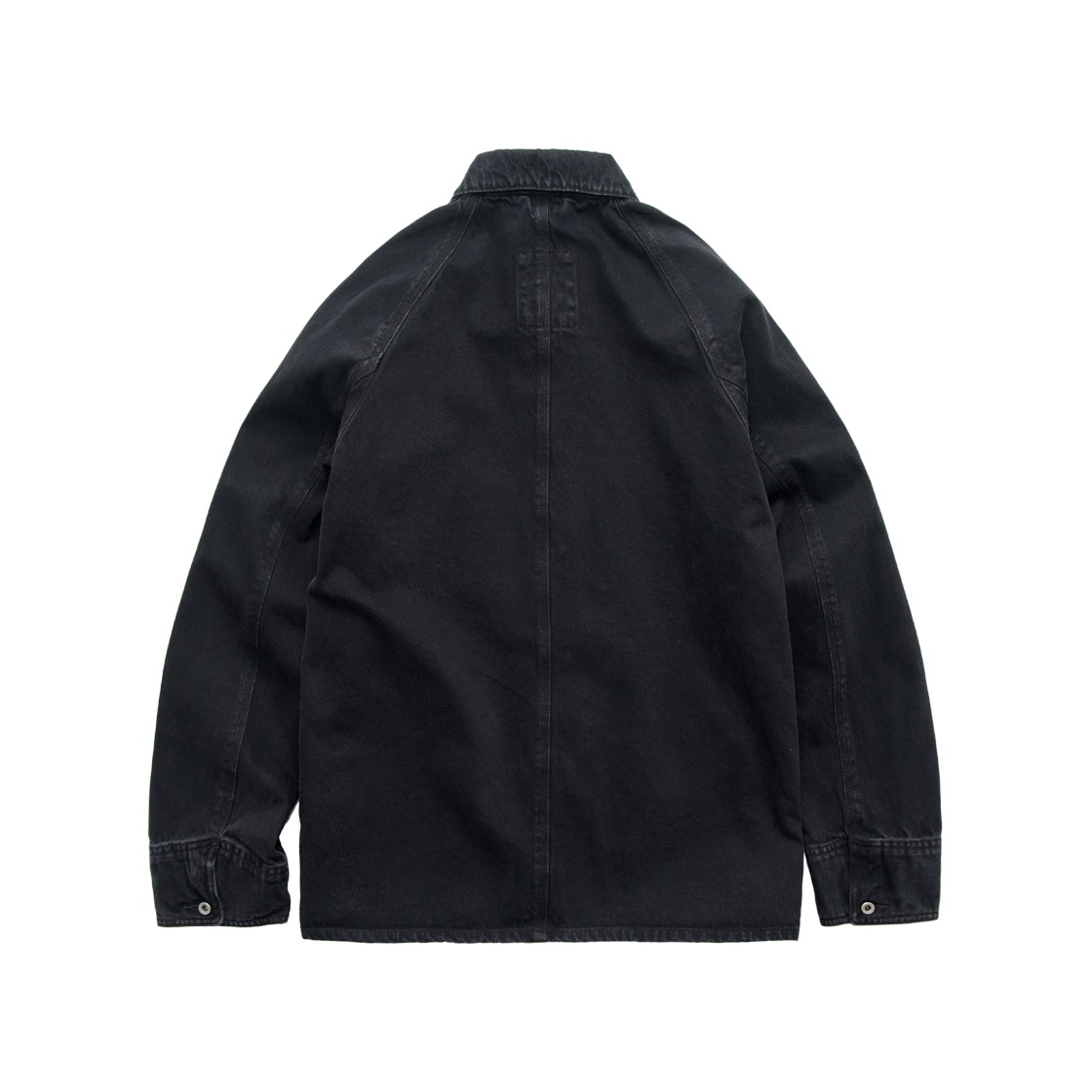 Polyteru - Denim Coverall Jacket (Washed Black) product image 2 | TRAB K-Fashion Australia